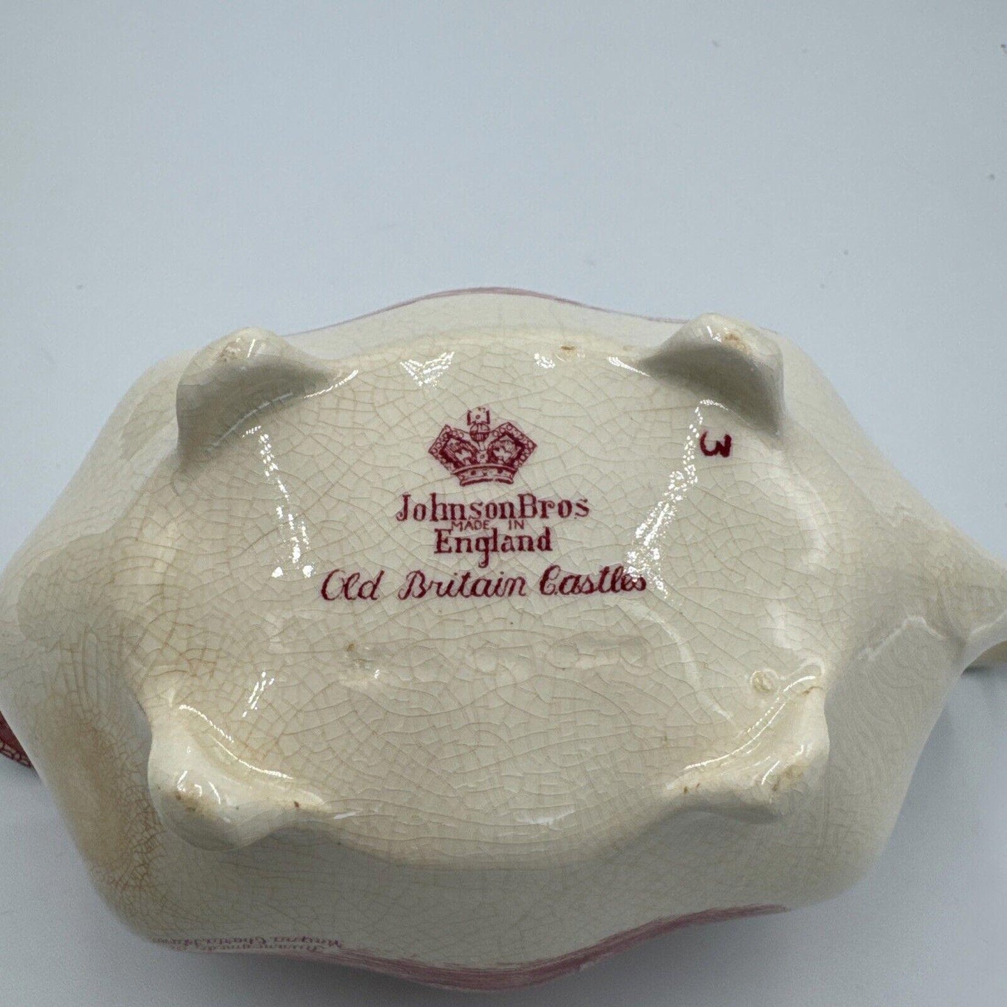 Johnson Brothers Old Britain Castles -Pink- Gravy Boat