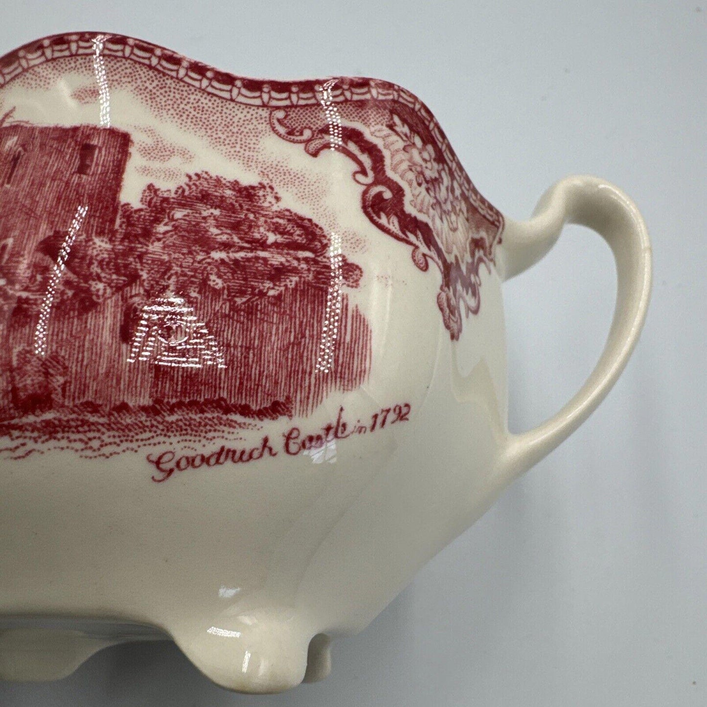 Johnson Bros Old Britain Castles England ~ Pink Creamer