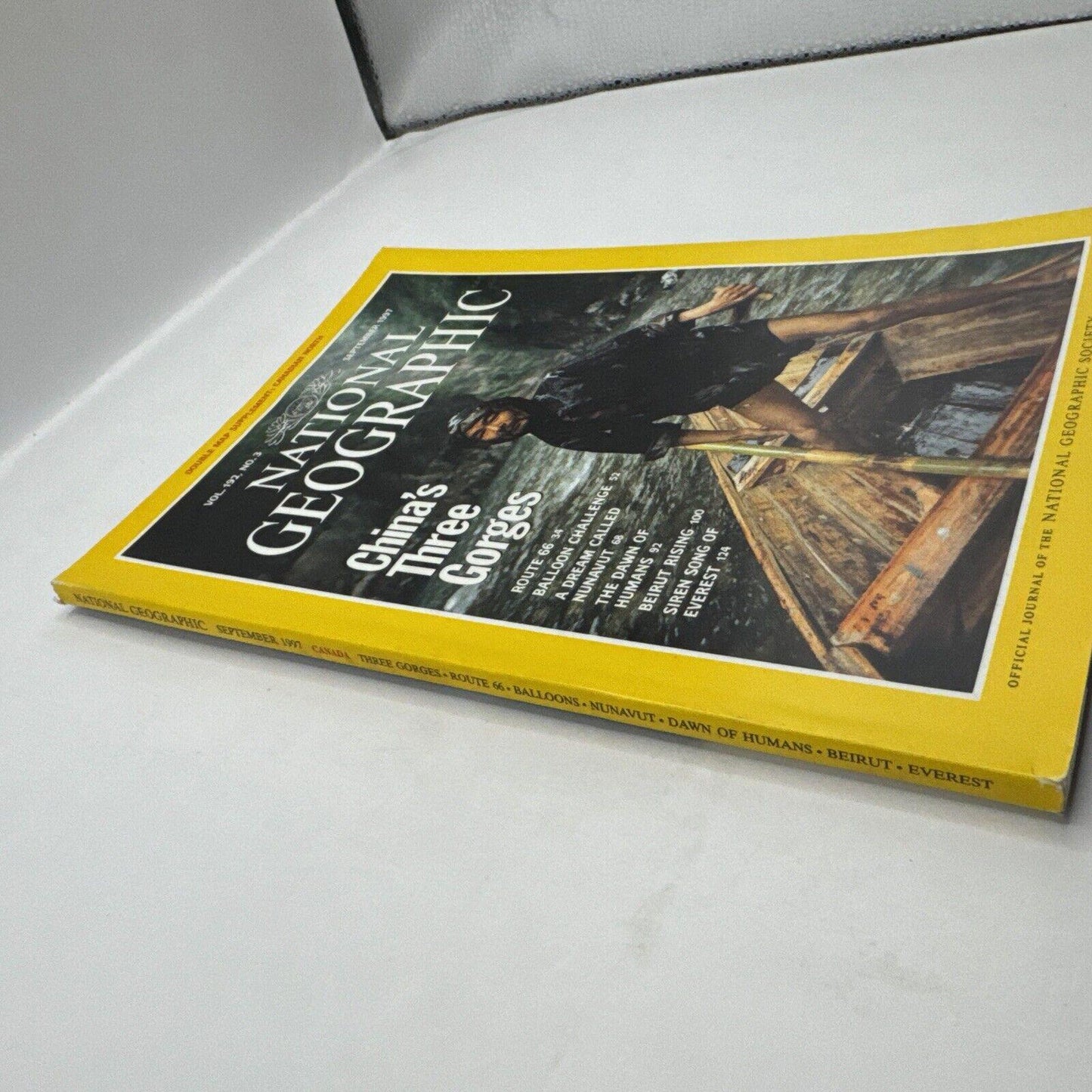 National Geographic Magazine September 1997 Vol. 192 No. 3 China's Three Gorges