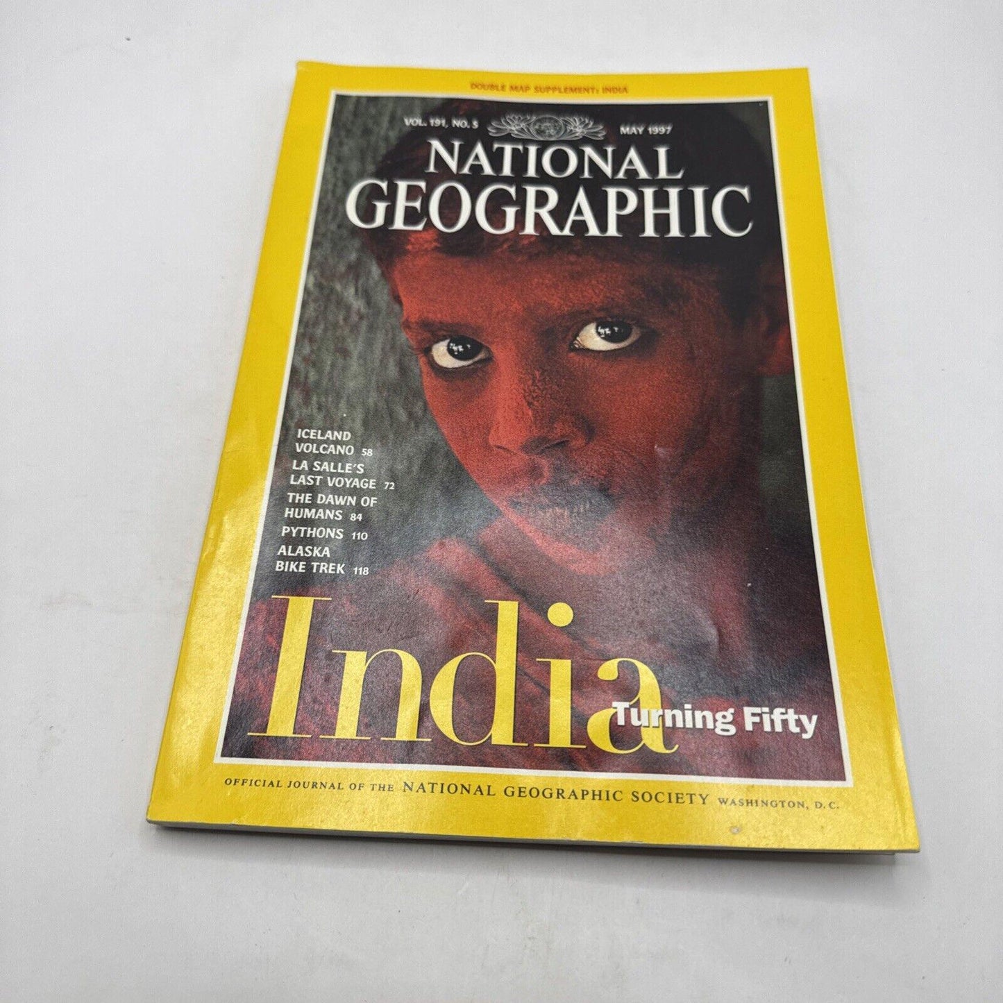 National Geographic Magazine - MAY 1997 Vol. 191 No. 5 INDIA.