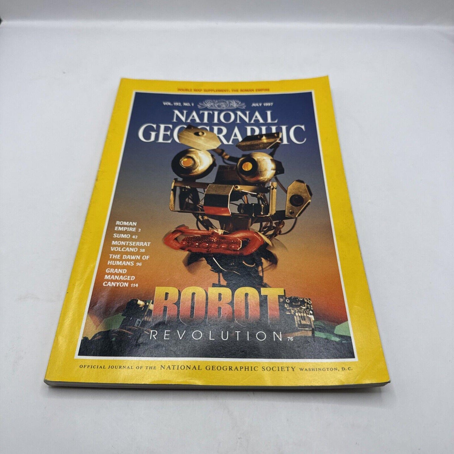 National Geographic July 1997 The Roman Empire Vol. 192 No. 1