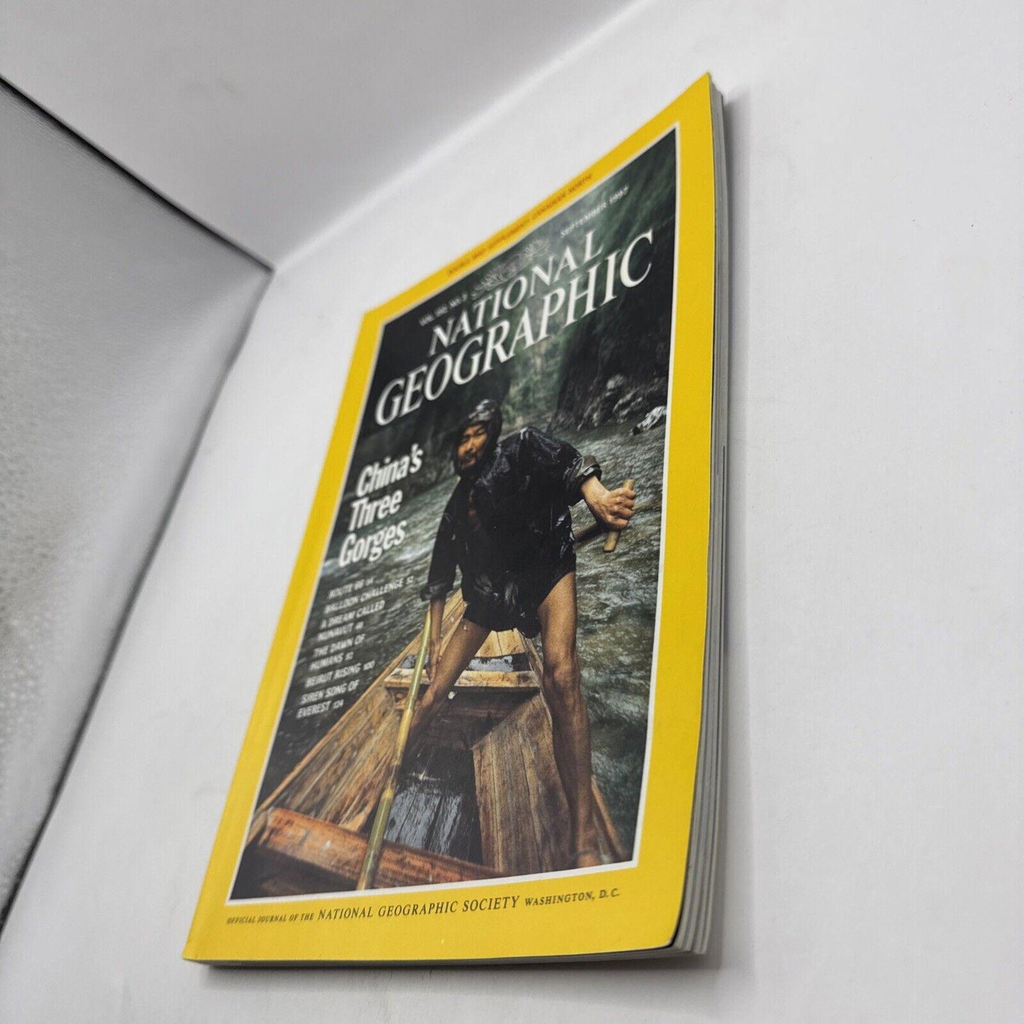 National Geographic Magazine September 1997 Vol. 192 No. 3 China's Three Gorges