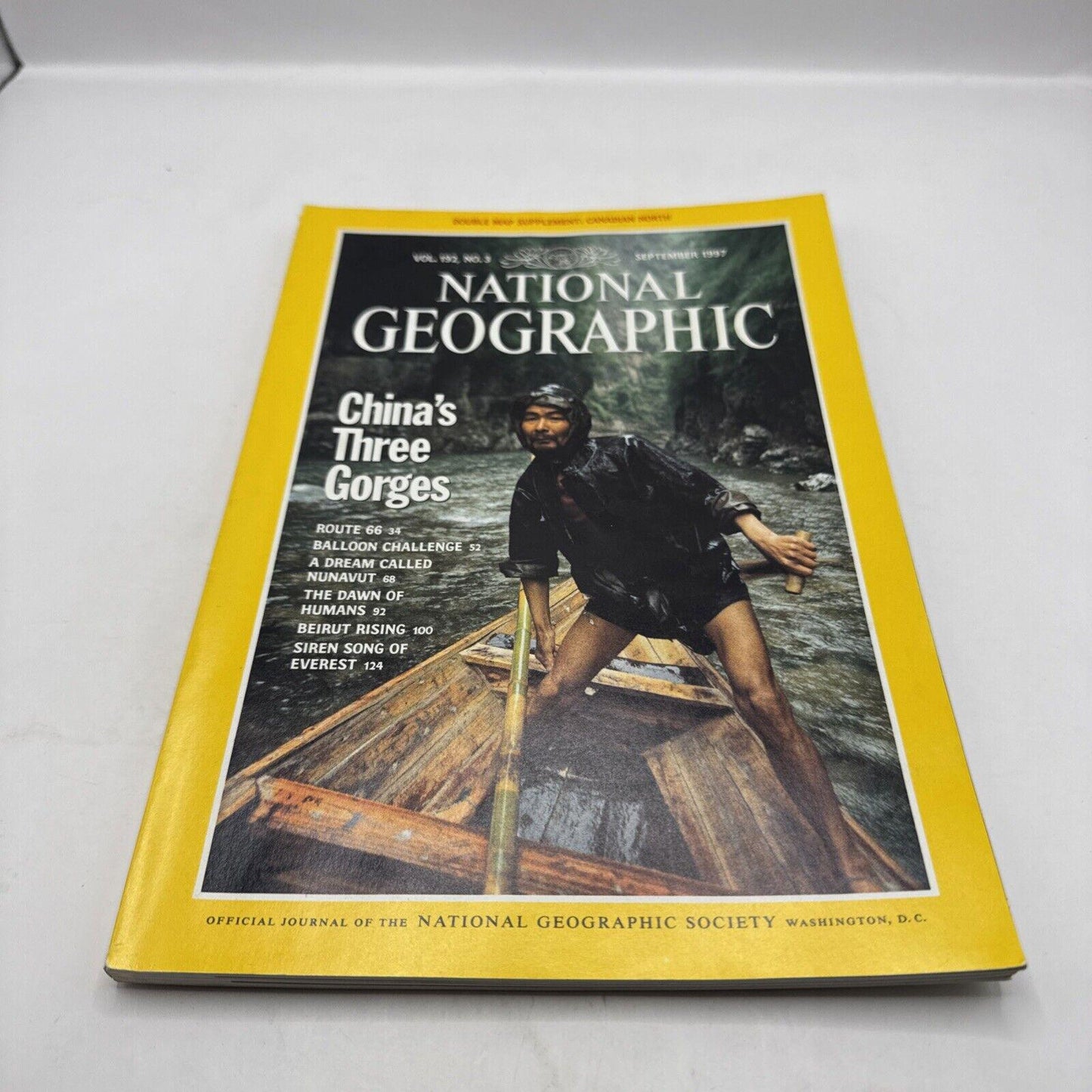 National Geographic Magazine September 1997 Vol. 192 No. 3 China's Three Gorges